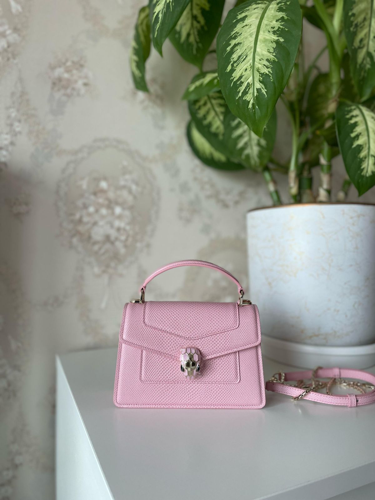 SERPENTI FOREVER TOP HANDLE BAG