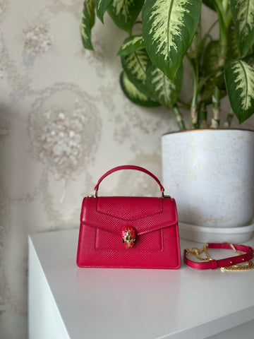 SERPENTI FOREVER TOP HANDLE BAG