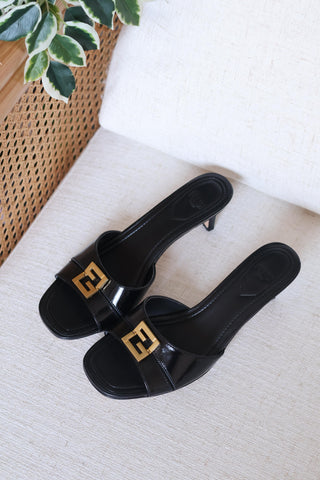 FENDI F FOLD MEDIUM HEEL