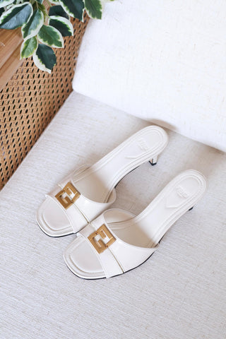 FENDI F FOLD MEDIUM HEEL