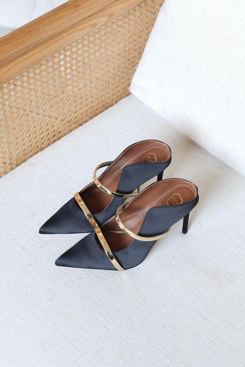 MALONE SOULIERS MAISIE 85MM ANKLE STRAP PUMP