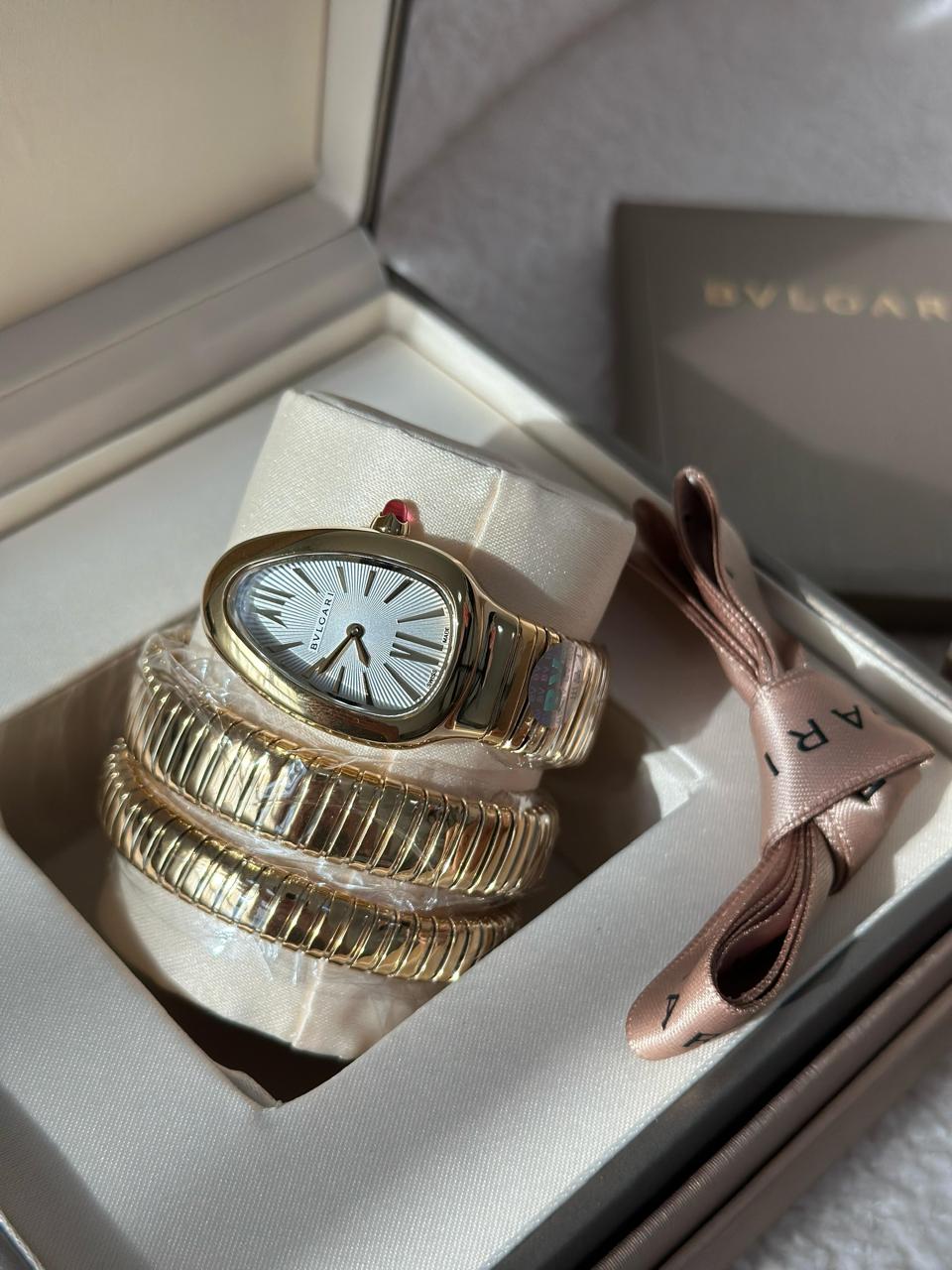 BVLGARI SERPENTINE TUBOGAS WATCH