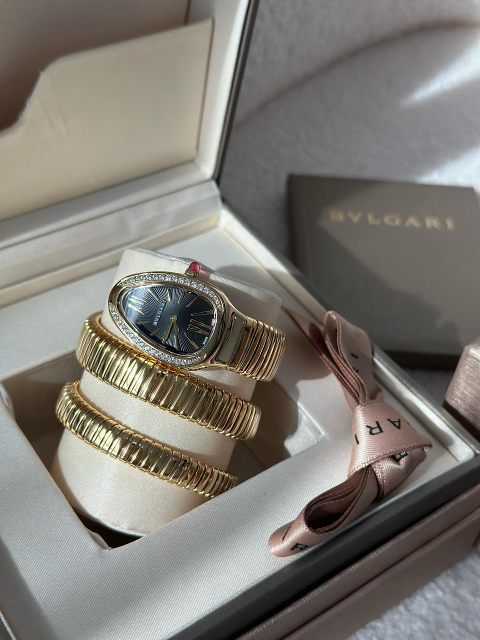 BVLGARI SERPENTINE TUBOGAS WATCH