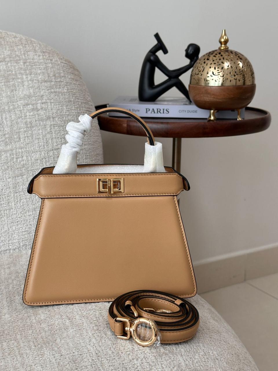FENDI PEEKABOO ISEEU PETITE HANDBAG