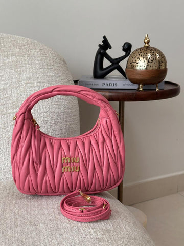 MIU MIU WANDER MATELASSÉ HANDBAG
