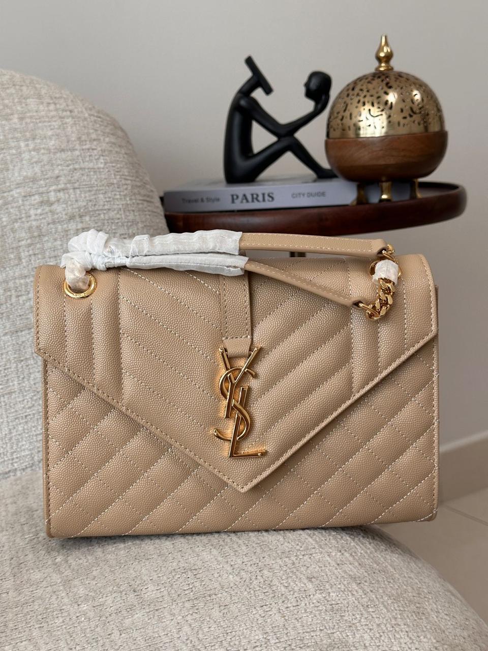 SAINT LAURENT ENVELOPE SATCHEL