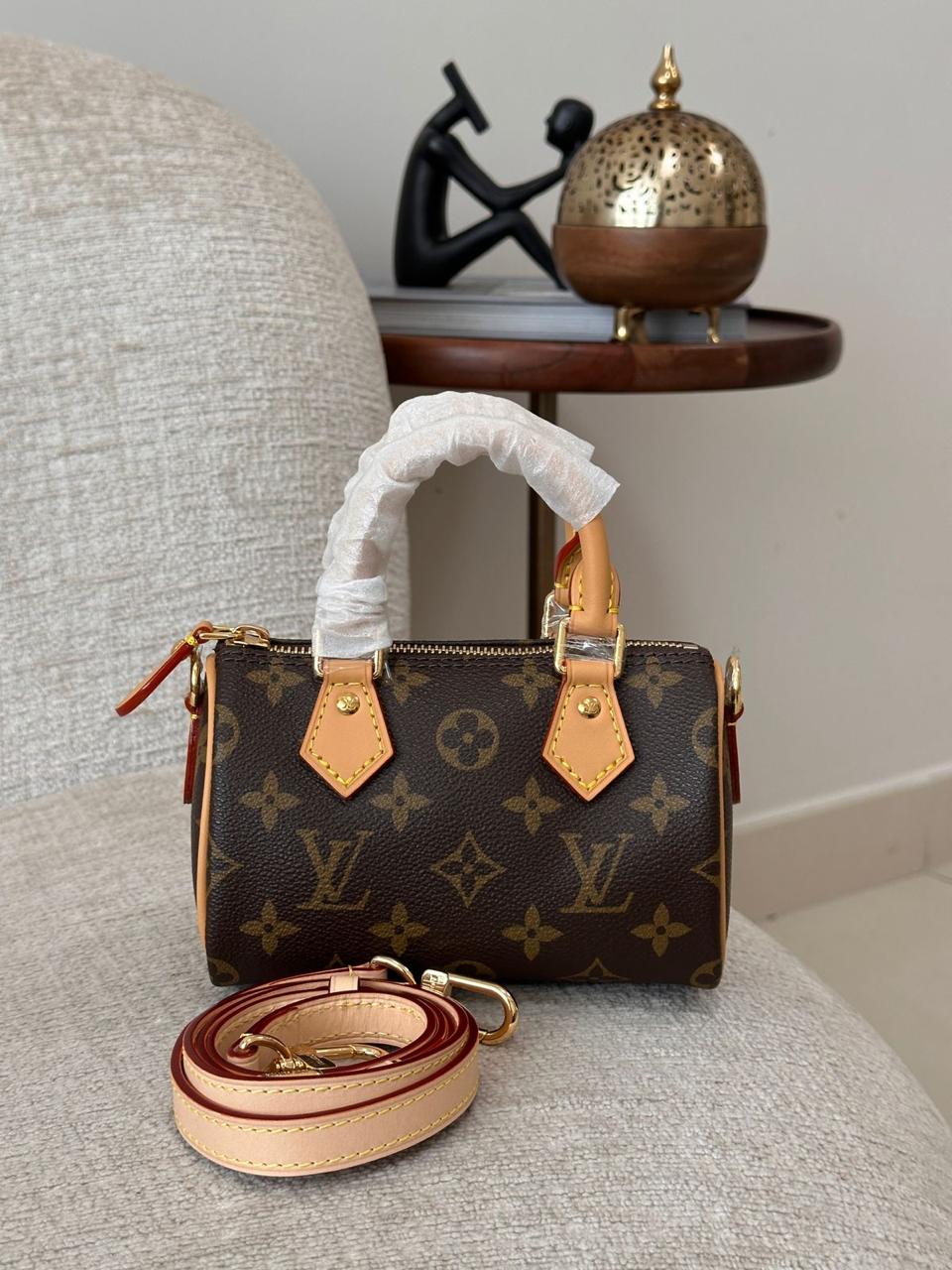 LOUIS VUITTON NANO SPEEDY HANDBAG